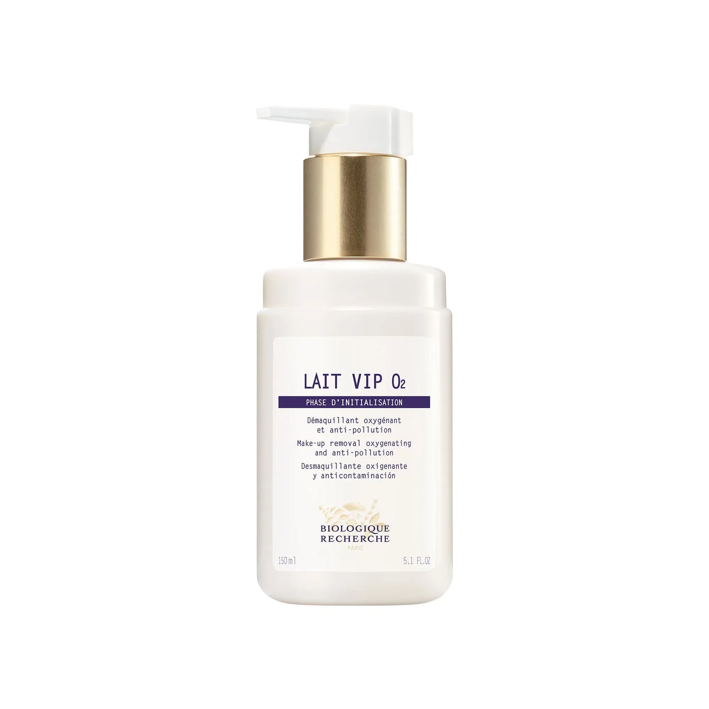 Lait VIP 02 150ml. biologique recherche